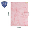 Removable Notepad With Marble Pattern