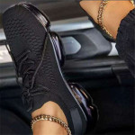 Women's Large Size Thick-Soled Air Cushion Single Shoes