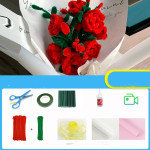 38 Women's Day Children's Handmade Bouquet Diy Materials Made For Girls