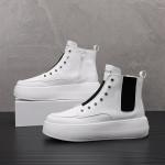 High Top Shoes Male Korean Version Trend Thick Sole Casual