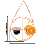 Hanging Metal Bracket For Outdoor Feeding Of Hummingbirds