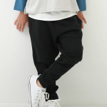 Harem Kids Pants Cotton Solid Color Commuter Boys Trousers