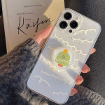 Christmas Cute Phone Case Transparent Bracket