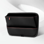 Solid Color Plug-in Car Seat Seam Storage Box