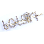 Constellation Word Clip English Character DIY Hairpin Hair Accessories Personalized Custom Wholesale