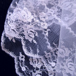 Bridal Veil Double Layer Lace Big Veil