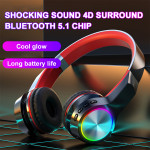 Wireless Light-emitting Bluetooth Headphones