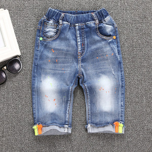 Denim Blue Trendy Fan Letter Pants