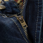 Men's Jeans Wear Hole Straight Tube