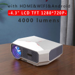 1080P HD Home Portable Voice Connection WiFi Mobile Phone Wireless Mini Projector