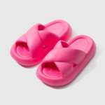 Thick Bottom Slippers Cross Belt Design EVA Slippers