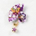 Cute Japanese Cherry Blossom Hairpin With Bells