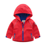 Boys' Hooded Autumn Clothing Children's Fleece Jacket