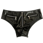 Female Black Leather Shorts Nightclub Dancing Pants Women