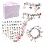 Bracelet Making Kit Beads Jewellery Charms Pendant Set DIY Craft Girls Kids Gift