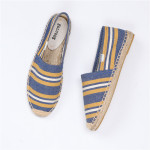 One Legged Straw Espadrilles Fisherman Shoes