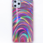 Rainbow Pattern Jelly Shell