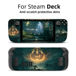 For Steam Cartoon Scratch Protection Game Console Skin Sticker