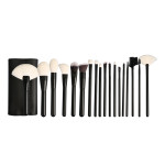 Wooden Handle Soft Hair Makeup Brush Set Beauty Tools