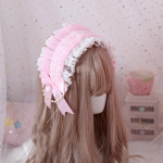 Multicolor Hand-made Lolita Headband, Gorgeous Lace And Soft Girl Hair Accessories