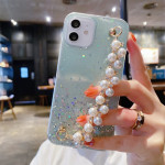 Star Sky Gold Foil Drip Gel Mobile Phone Case