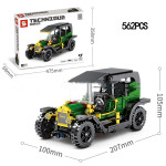 High Difficulty Racing Roadster Compatible With Power Mechanical Building Blocks