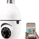 1080P IP E27 Light Bulb Camera Wi-Fi IR Night Smart Home Wireless Security