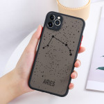 Constellation Simple Letter Mobile Phone Case Is Fully Covered With Fine Holes