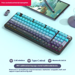 98 Key Wireless Bluetooth Three-model Mechanical Keyboard Gaming Electronic Sports Office