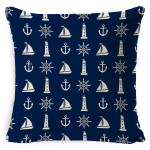 Sofa Living Room Ocean Pattern Pillow