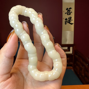 Fashion Personality White Pig Large Intestine Bracelet