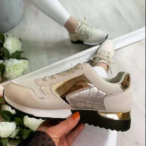 Large Size Flat Sports Shoes Women's Casual Shoes For Outer Wear