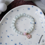 Women's Fashion Pearl And Crystal Beaded Bracelet