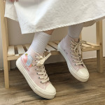 High-top hand-painted soft girl ins fashion