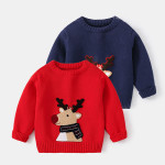 Christmas Cartoon Elk Warm Winter Thick Sweater