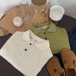 Korean Style Solid Color Coarse Yarn Sweater Casual