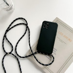 Applicable To Liquid Silicone XR Fall-proof Mobile Phone Case With Lanyard