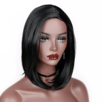 European And American Wig Ladies With Short Straight Hair Inside