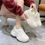 Women's New Casual All-match Sports Platform Shoes With Thick Sole