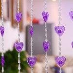 Household Plastic Crystal Acrylic Door Chain Decoration