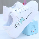 Flat Student Breathable Shoes White Sneakers