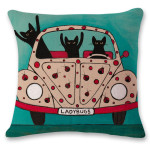 Modern Retro Car Cushion Office