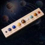 Nine Planets Ball Jade Agate Crystal Ball Children's Gift Set