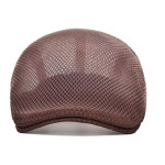 Mesh Adjustable Newsboy Beret Ivy Flat Cap