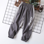 Boys'' pants spring and summer thin 2021 Zhongda children''s Korean splicing Leggings fast drying children''s anti mosquito pants