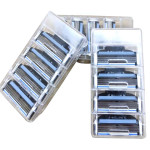 Front Speed 3 Razor Blade Razor, 8 Replacement Blades