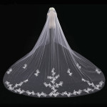 Bride Wedding Long Veil Photo Props Veil Tail Luxury