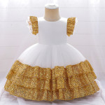 Children's Sequin Dress Performance Mesh