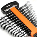 12 7-piece Adjustable Head Ratchet Wrench Set