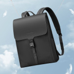 Men's Magnetic Buckle Fashion Computer Backpack Leisure Student Bag